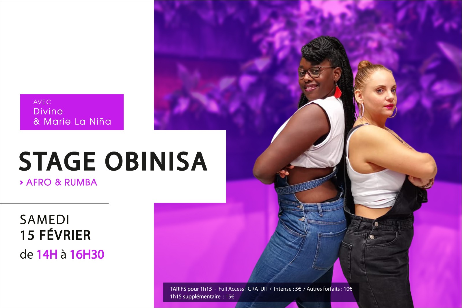 STAGE OBINISA - AFRO & RUMBA