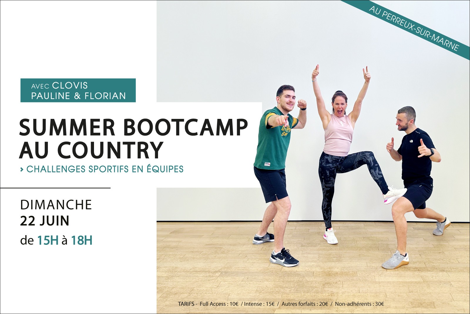SUMMER BOOTCAMP au Country Sports Club