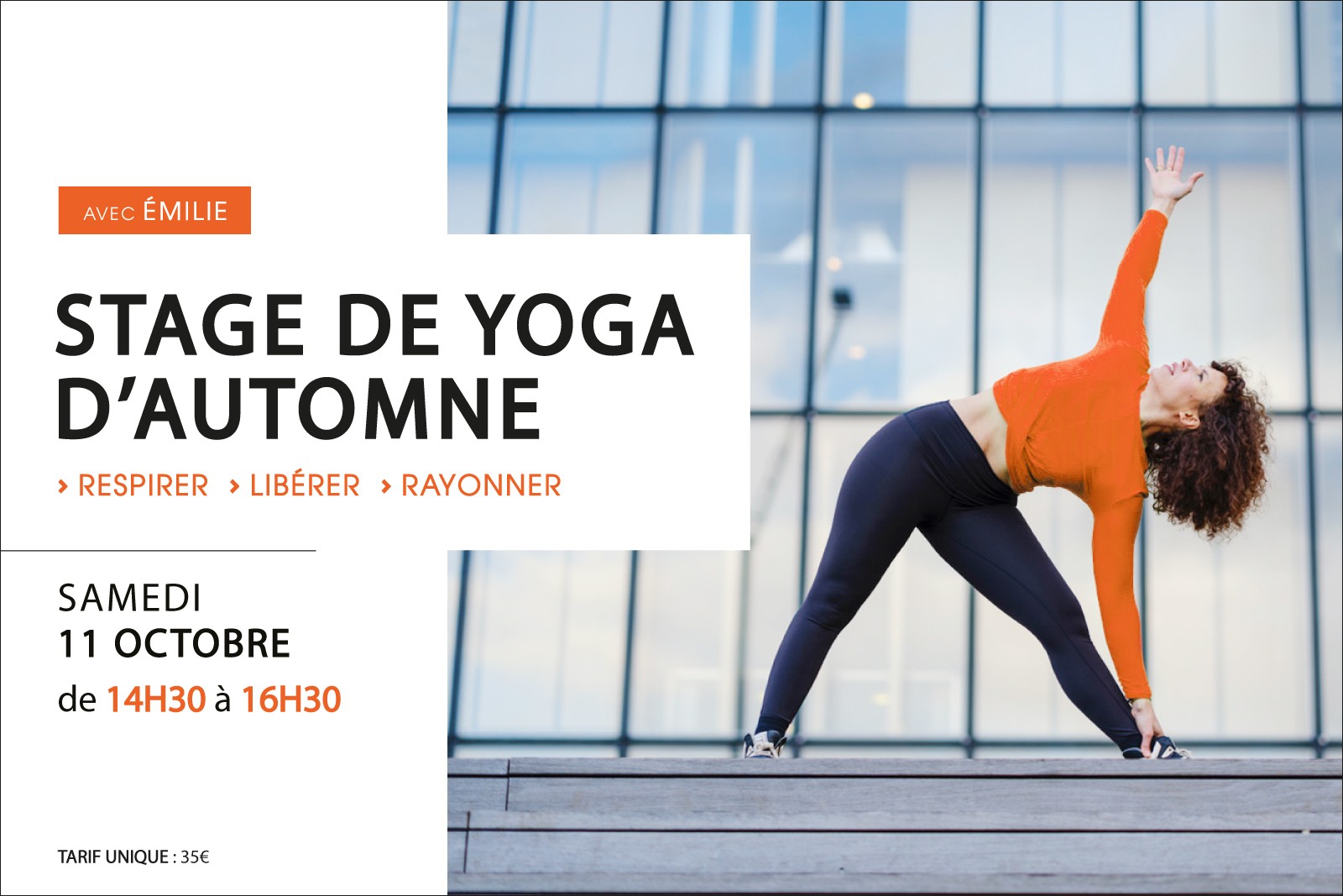 STAGE DE YOGA D'AUTOMNE avec Emilie